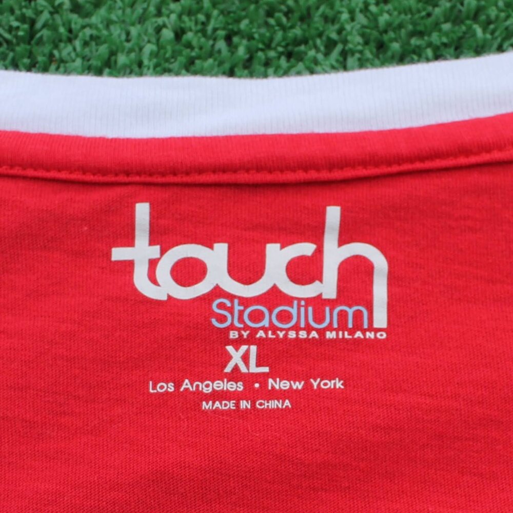 NHL Detroit Red Wings 3/4 sleeve Women's Touch by Alyssa Milano - Picture 3 of 6